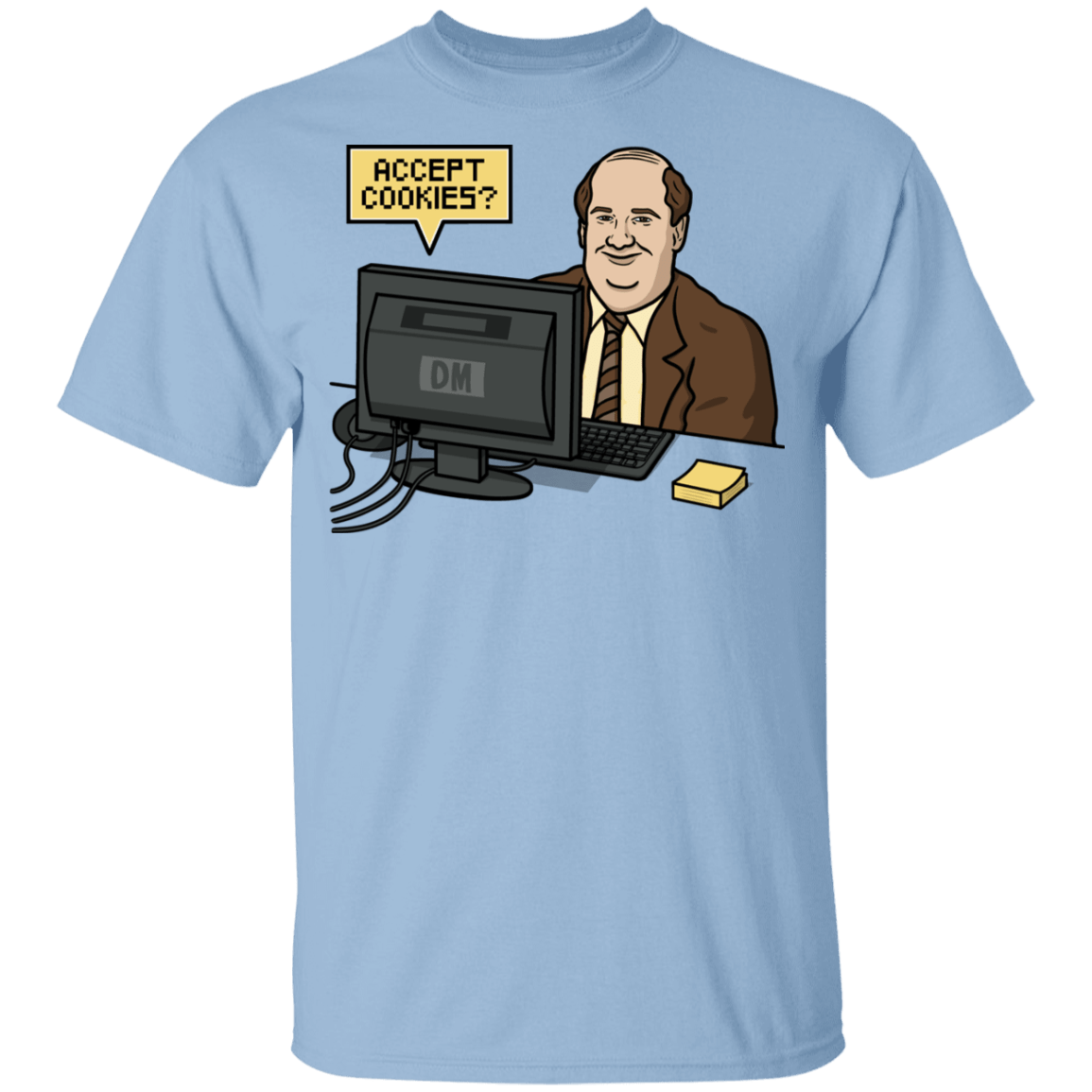 T-Shirts Light Blue / YXS Cookies Acceptor Youth T-Shirt