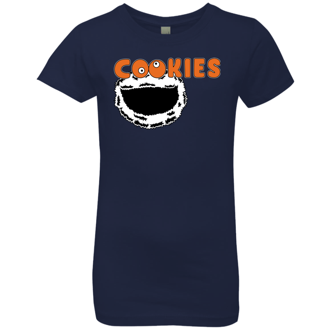 T-Shirts Midnight Navy / YXS Cookies! Girls Premium T-Shirt