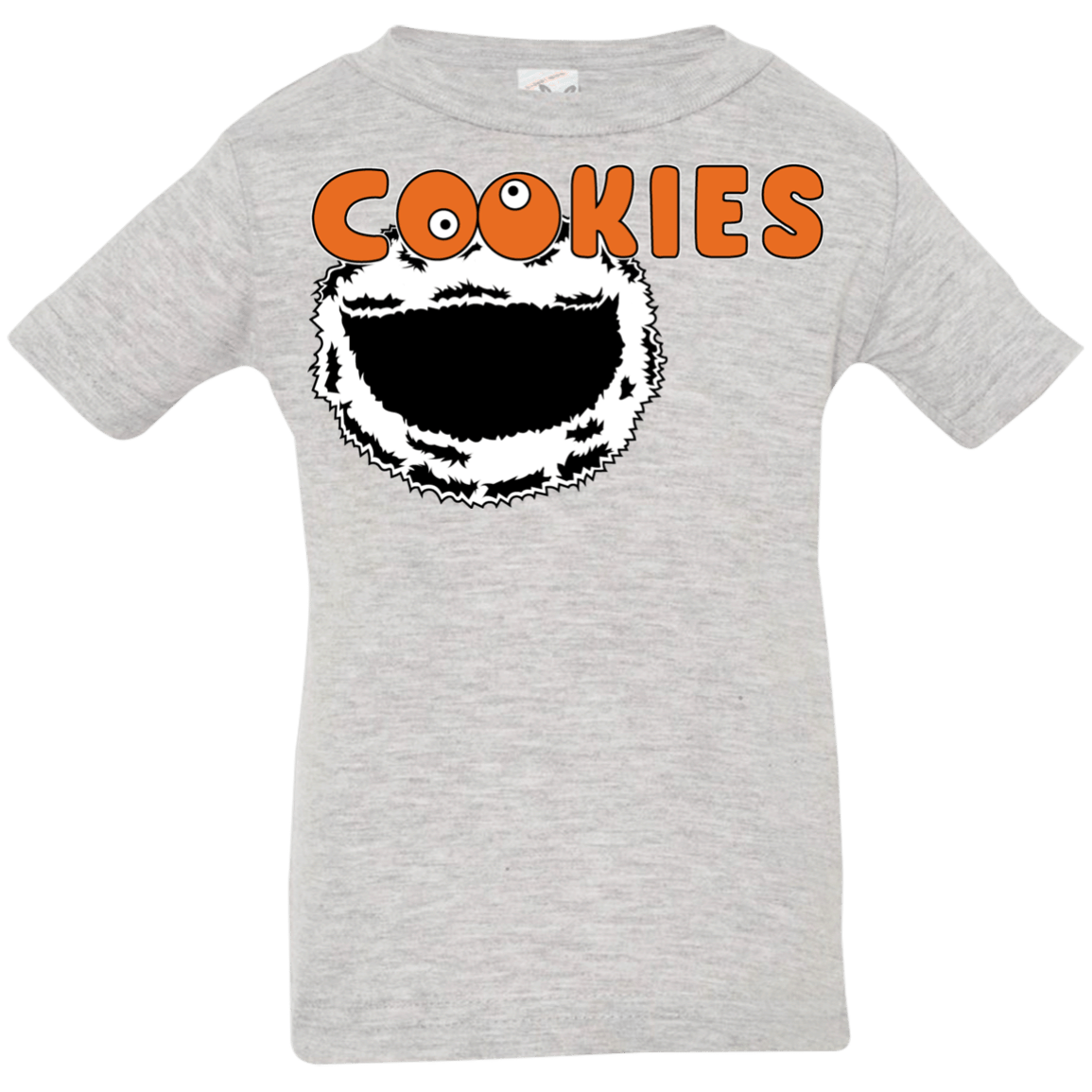 T-Shirts Heather Grey / 6 Months Cookies! Infant Premium T-Shirt