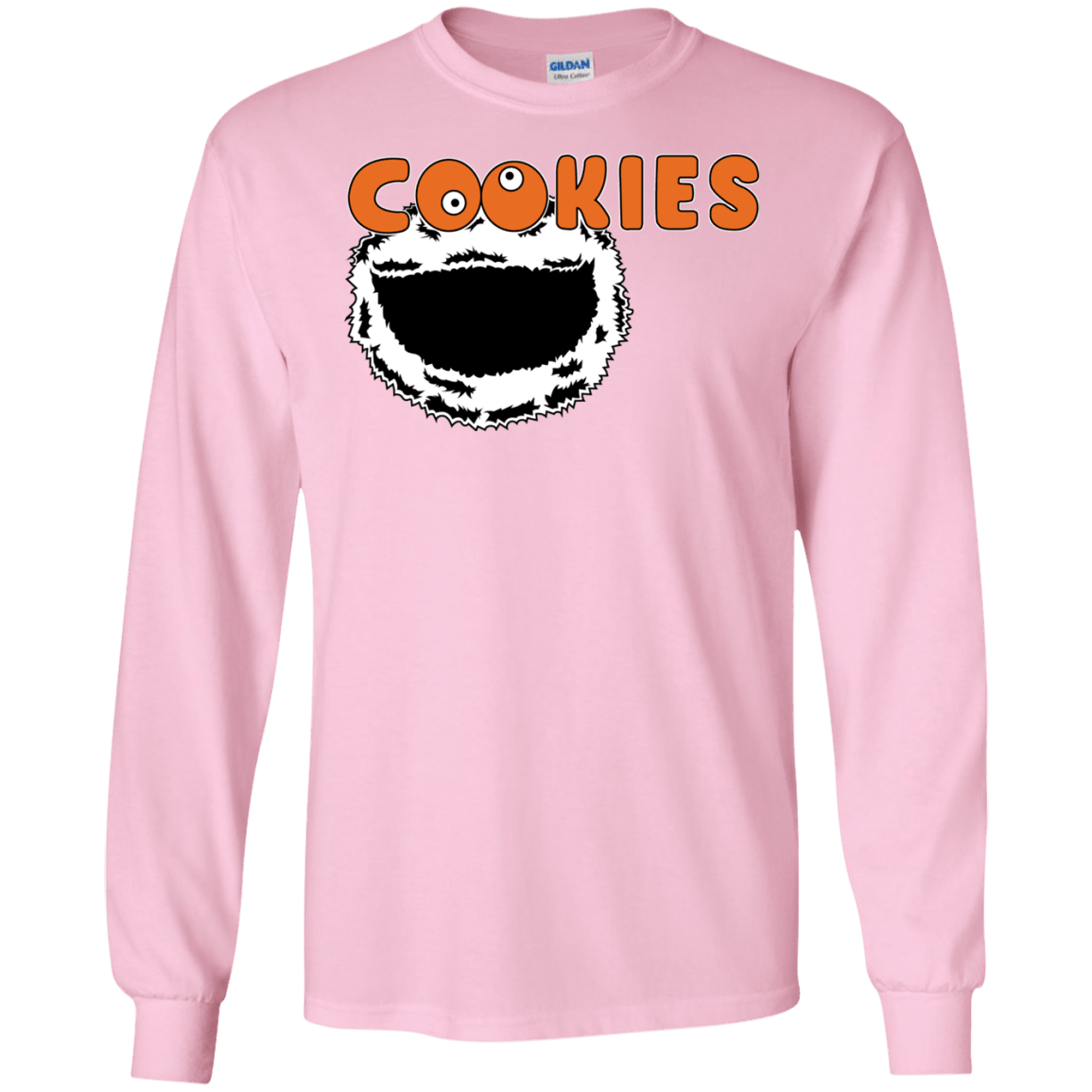 T-Shirts Light Pink / S Cookies! Men's Long Sleeve T-Shirt