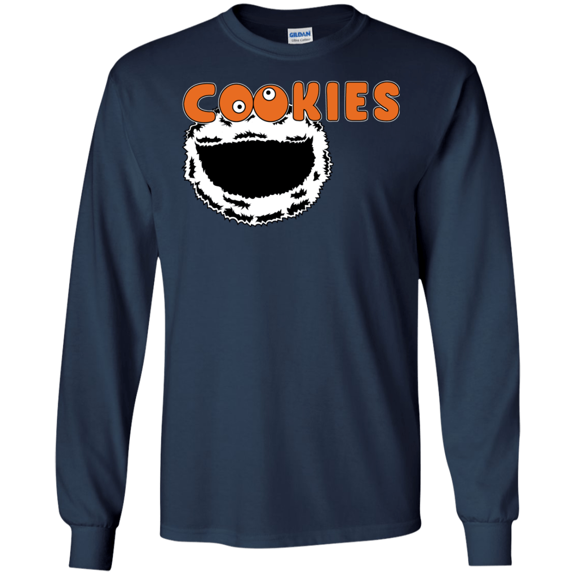 T-Shirts Navy / S Cookies! Men's Long Sleeve T-Shirt
