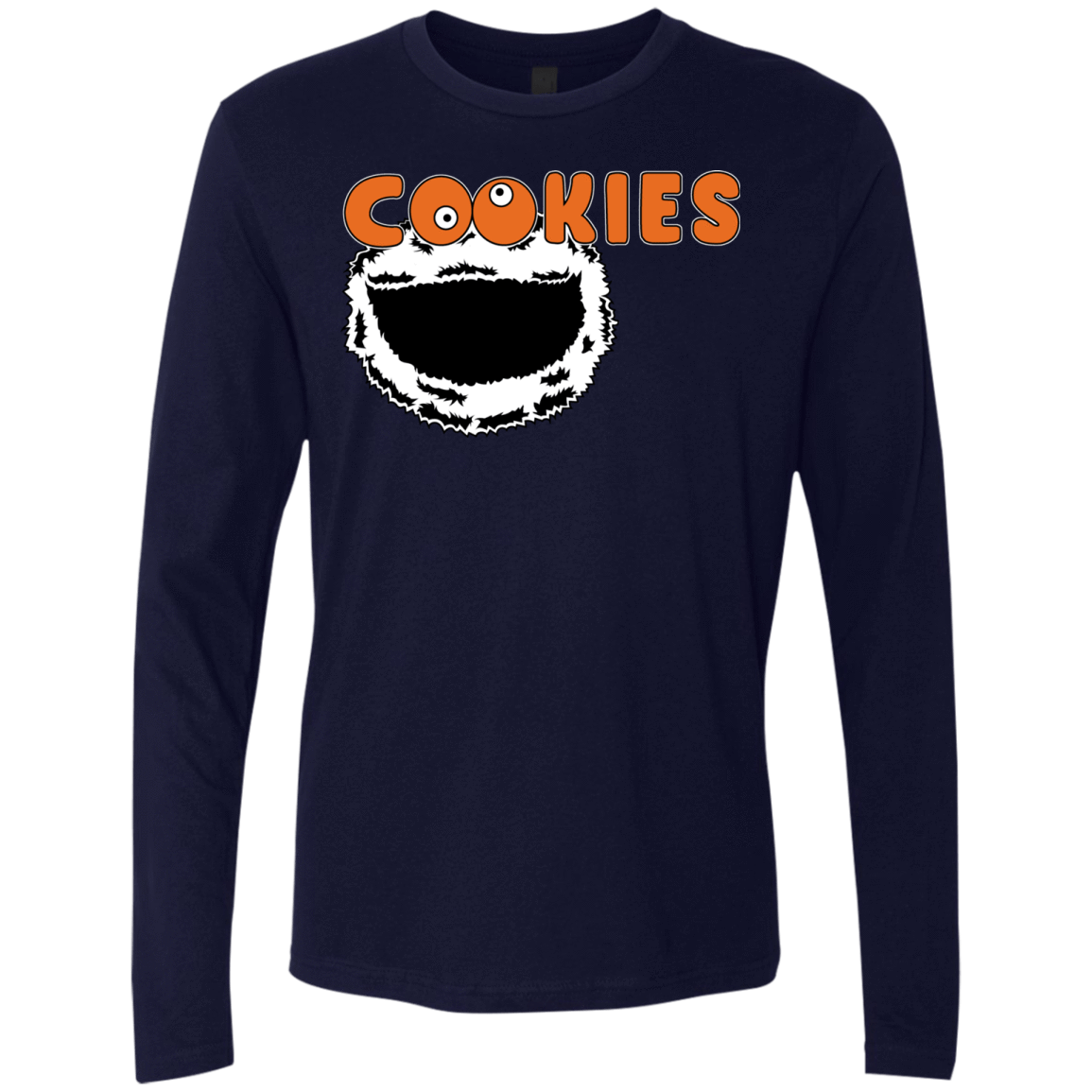 T-Shirts Midnight Navy / S Cookies! Men's Premium Long Sleeve