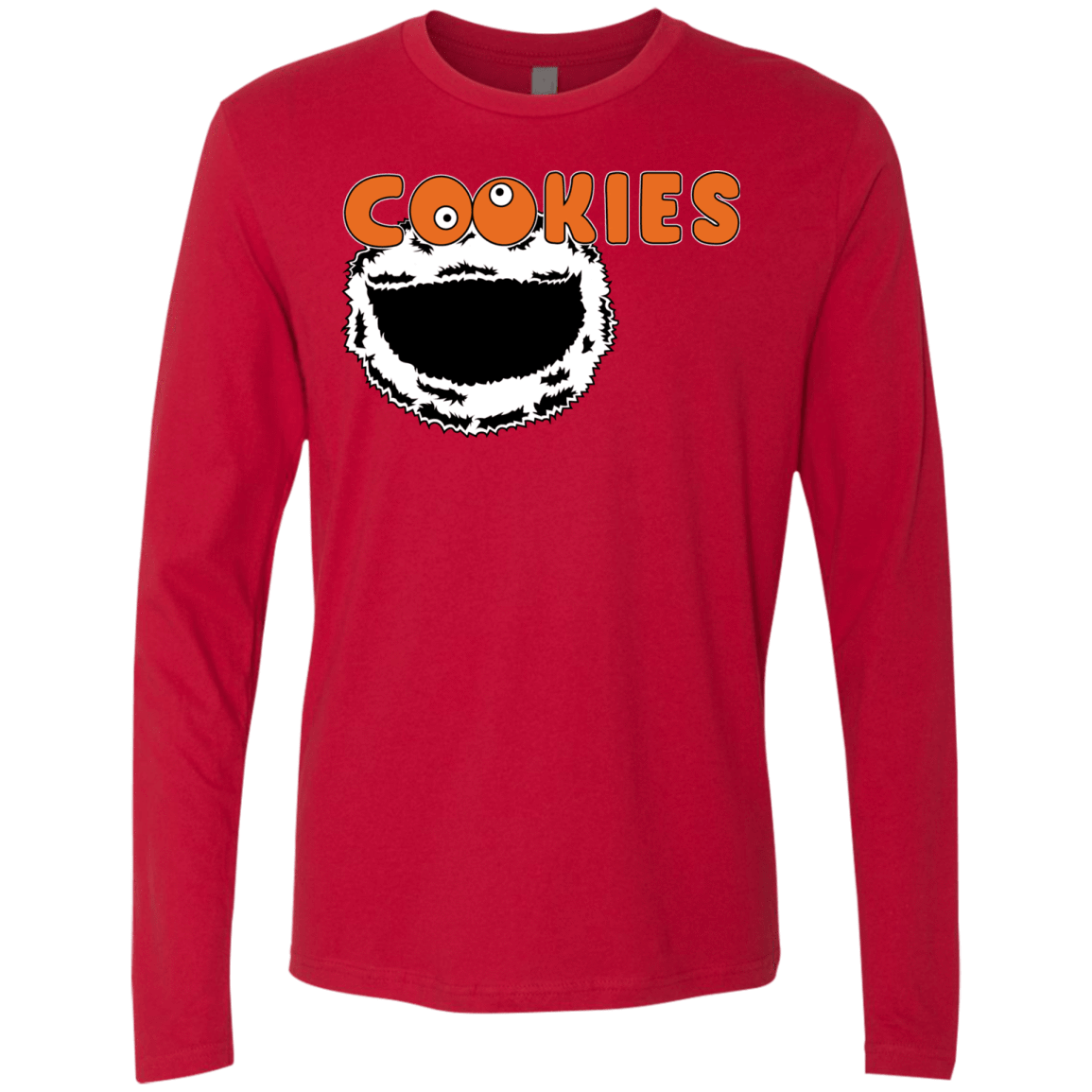 T-Shirts Red / S Cookies! Men's Premium Long Sleeve