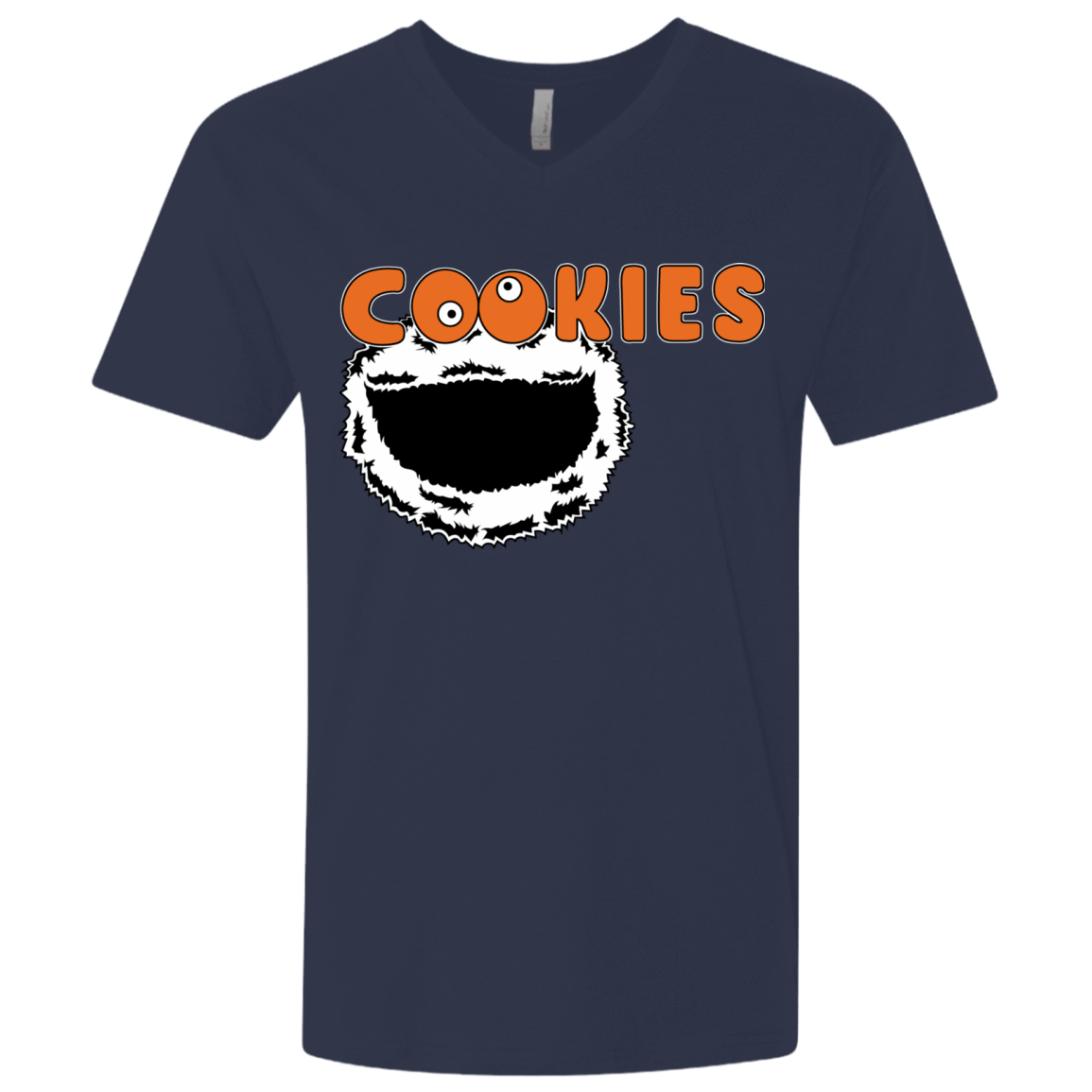 T-Shirts Midnight Navy / X-Small Cookies! Men's Premium V-Neck