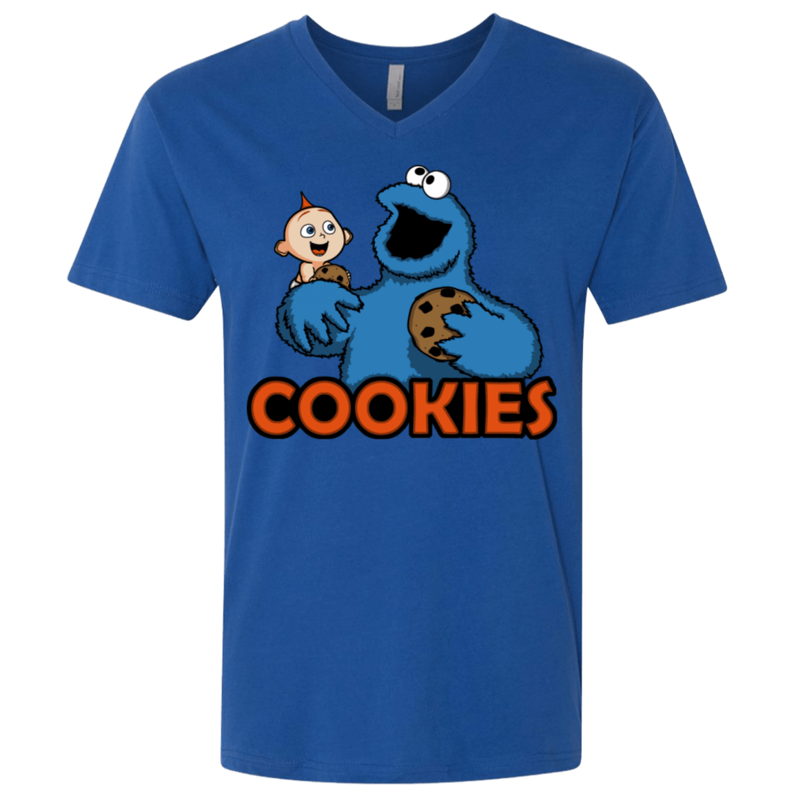 T-Shirts Royal / X-Small Cookies Men's Premium V-Neck