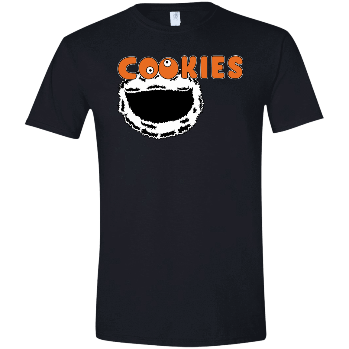 T-Shirts Black / X-Small Cookies! Men's Semi-Fitted Softstyle