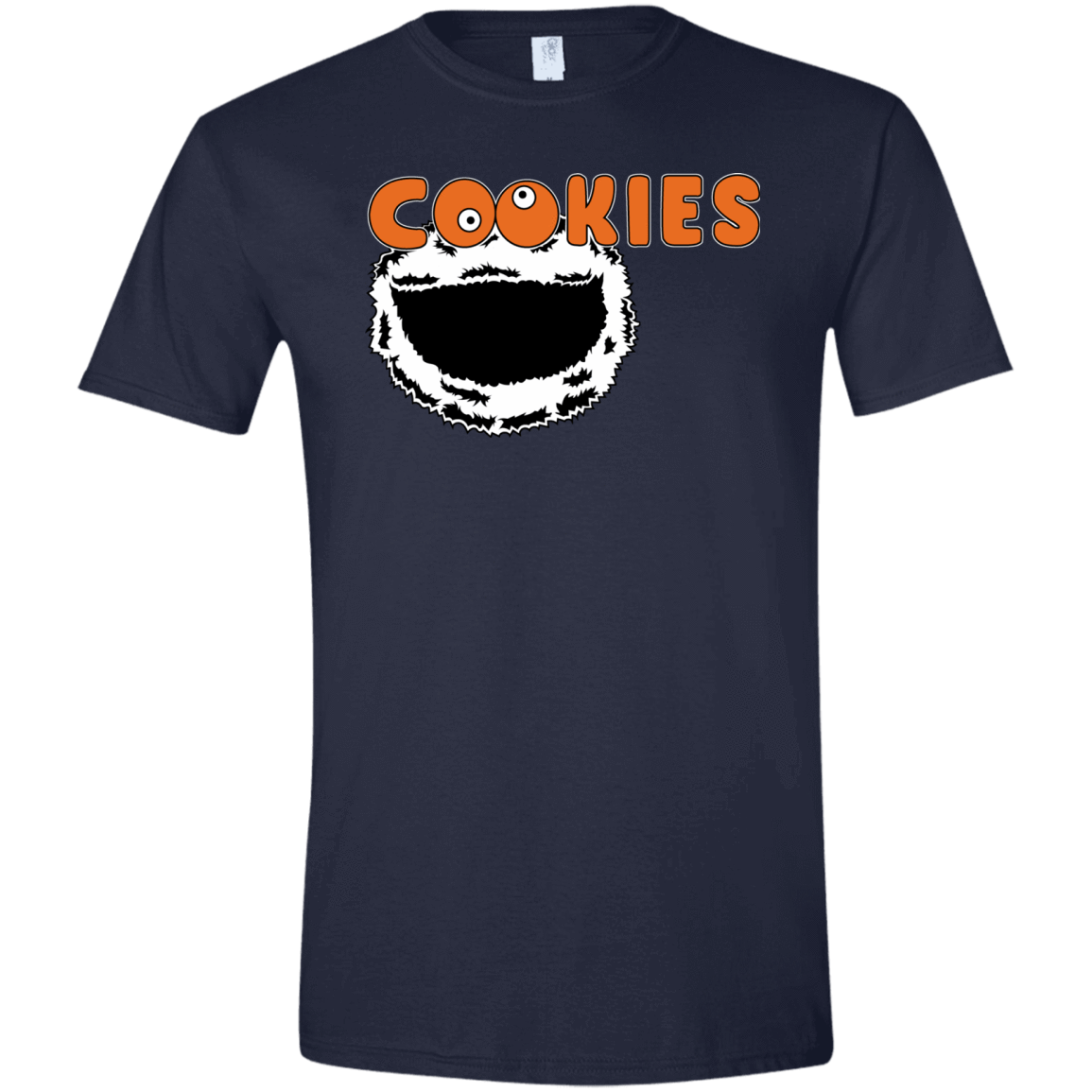 T-Shirts Navy / X-Small Cookies! Men's Semi-Fitted Softstyle