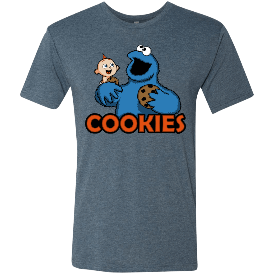 T-Shirts Indigo / S Cookies Men's Triblend T-Shirt