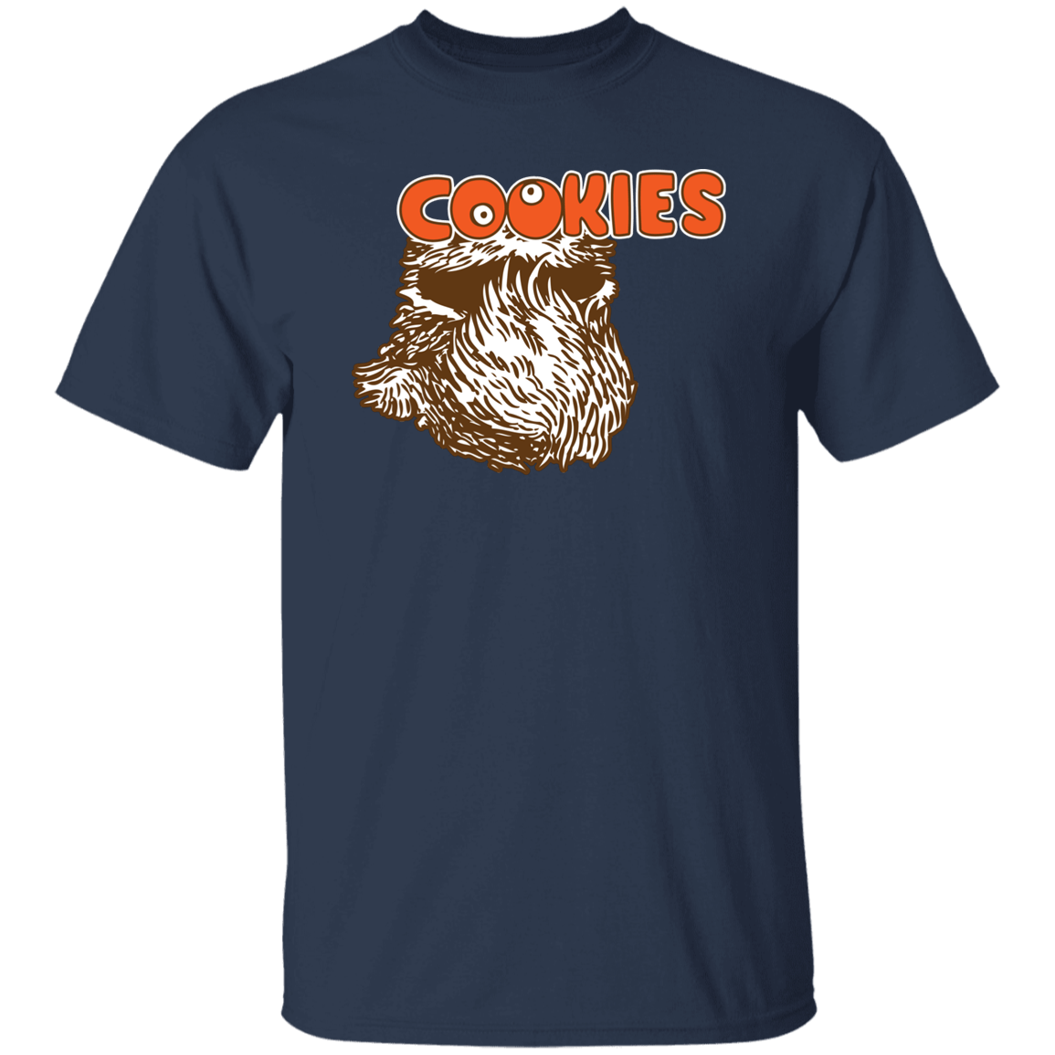 T-Shirts Navy / S Cookies T-Shirt