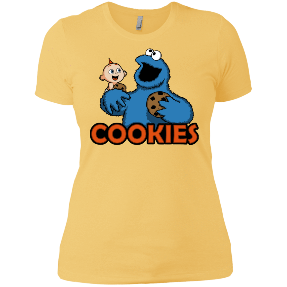 T-Shirts Banana Cream/ / X-Small Cookies Women's Premium T-Shirt