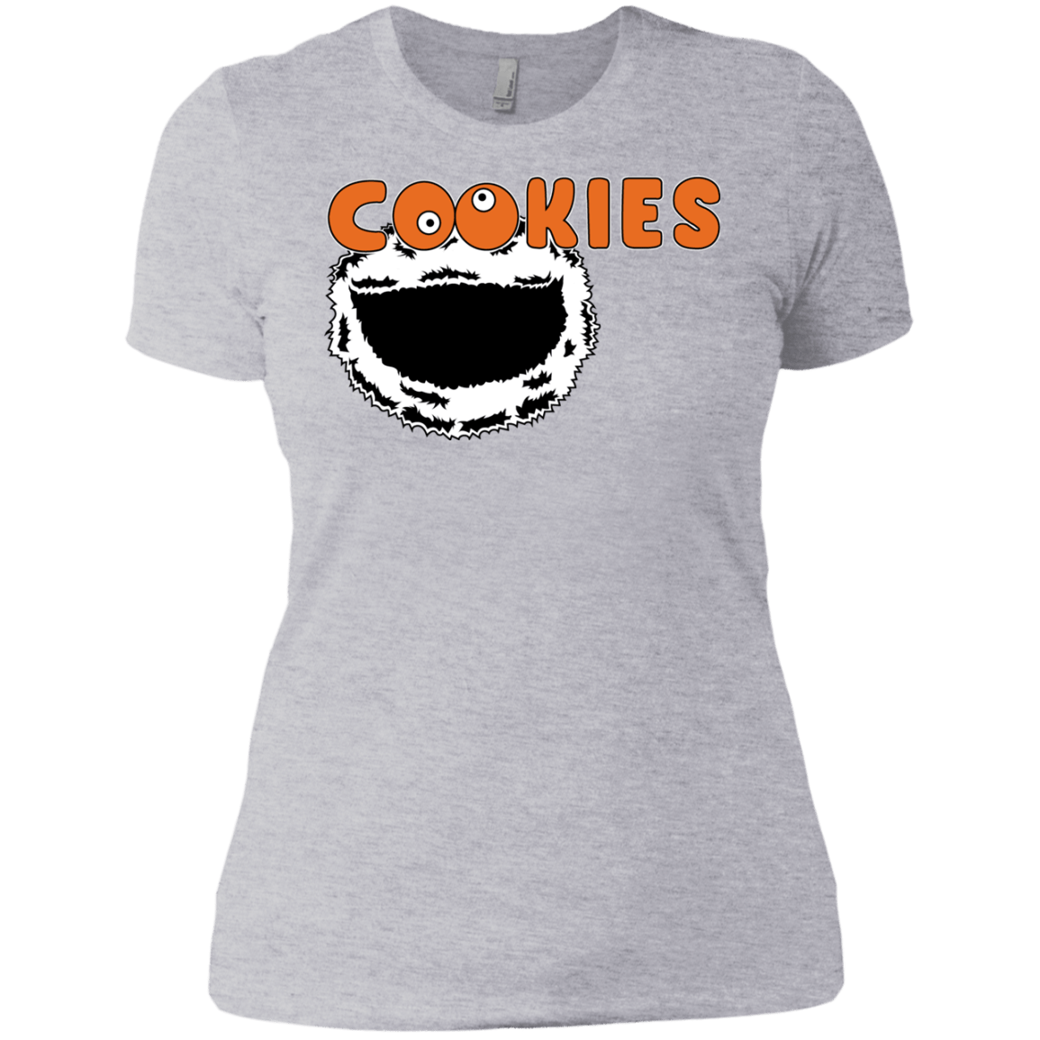 T-Shirts Heather Grey / X-Small Cookies! Women's Premium T-Shirt
