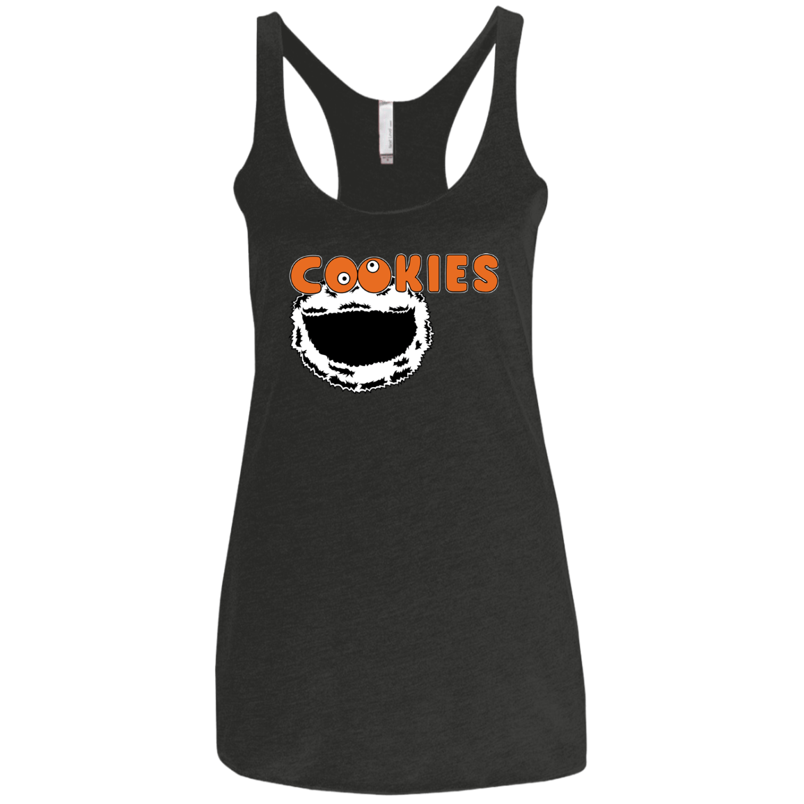 T-Shirts Vintage Black / X-Small Cookies! Women's Triblend Racerback Tank