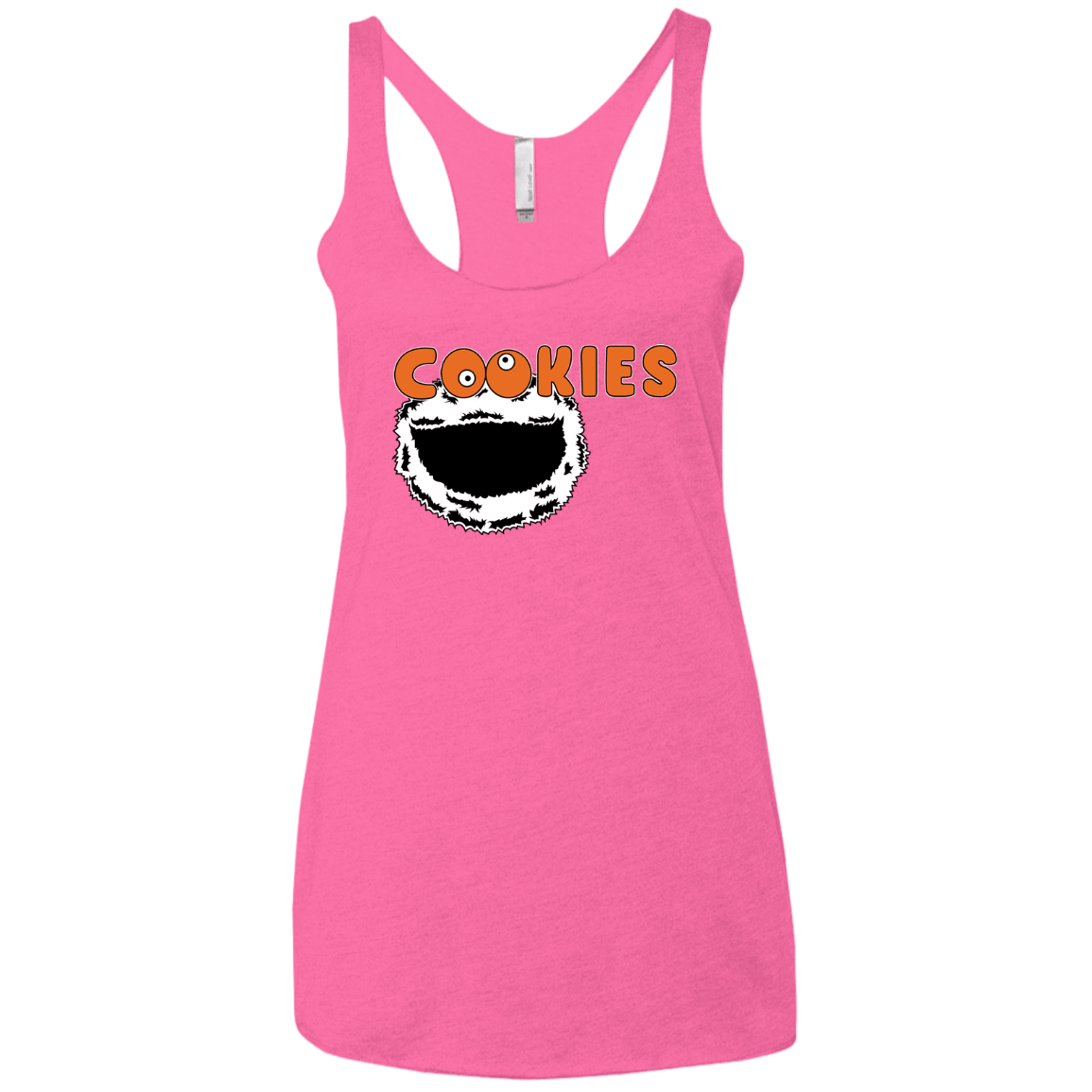 T-Shirts Vintage Pink / X-Small Cookies! Women's Triblend Racerback Tank