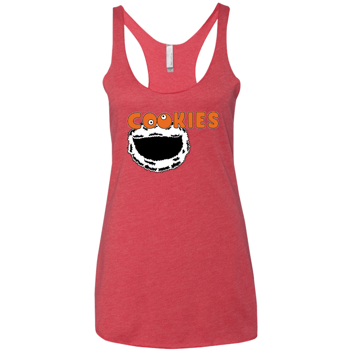 T-Shirts Vintage Red / X-Small Cookies! Women's Triblend Racerback Tank