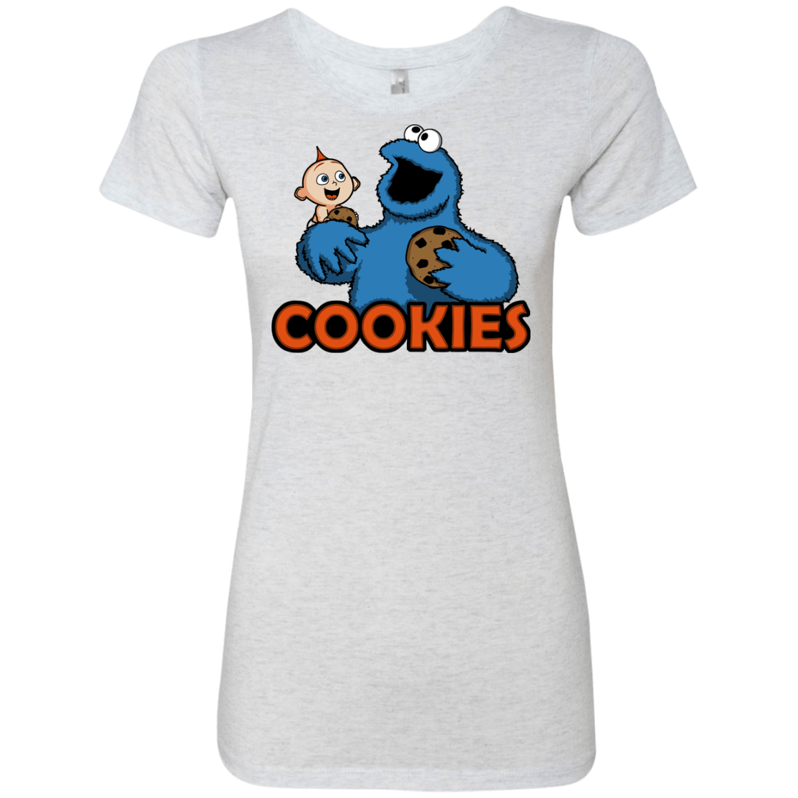 T-Shirts Heather White / S Cookies Women's Triblend T-Shirt