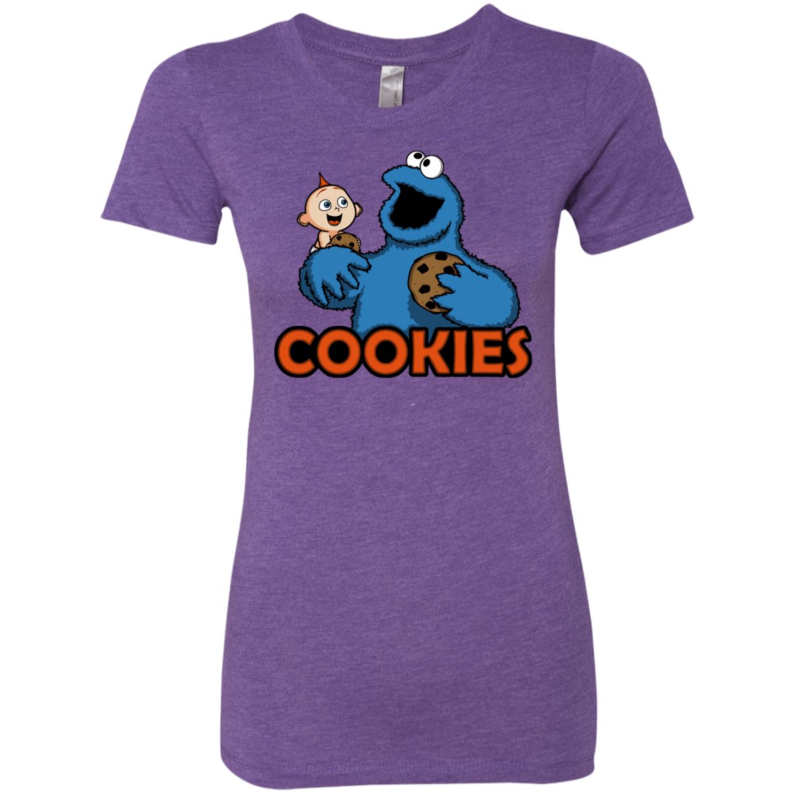 T-Shirts Purple Rush / S Cookies Women's Triblend T-Shirt