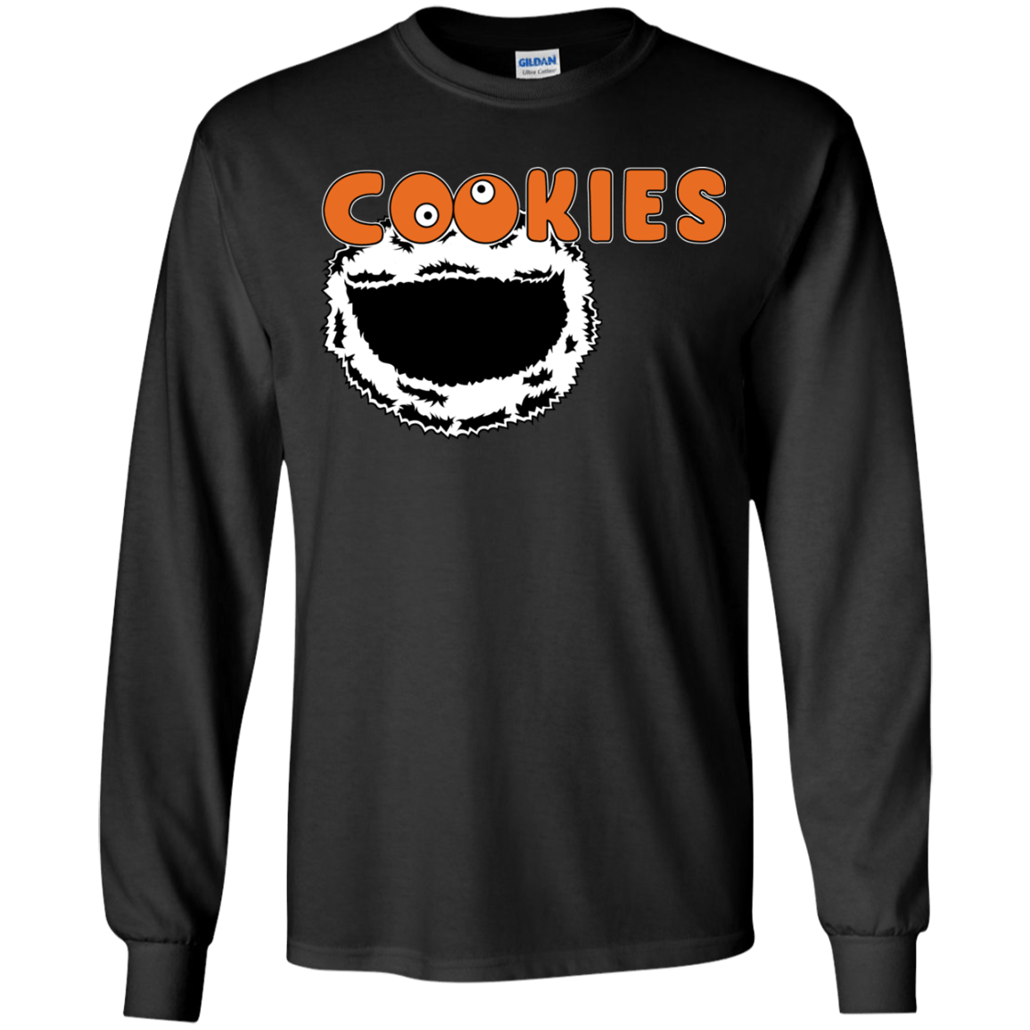 T-Shirts Black / YS Cookies! Youth Long Sleeve T-Shirt