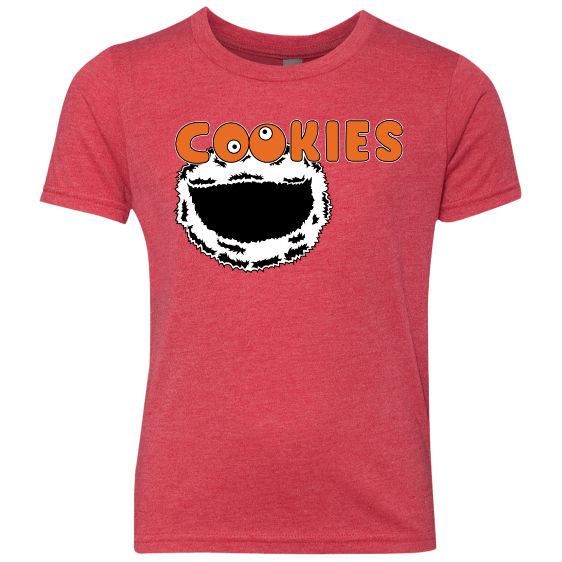 T-Shirts Vintage Red / YXS Cookies! Youth Triblend T-Shirt