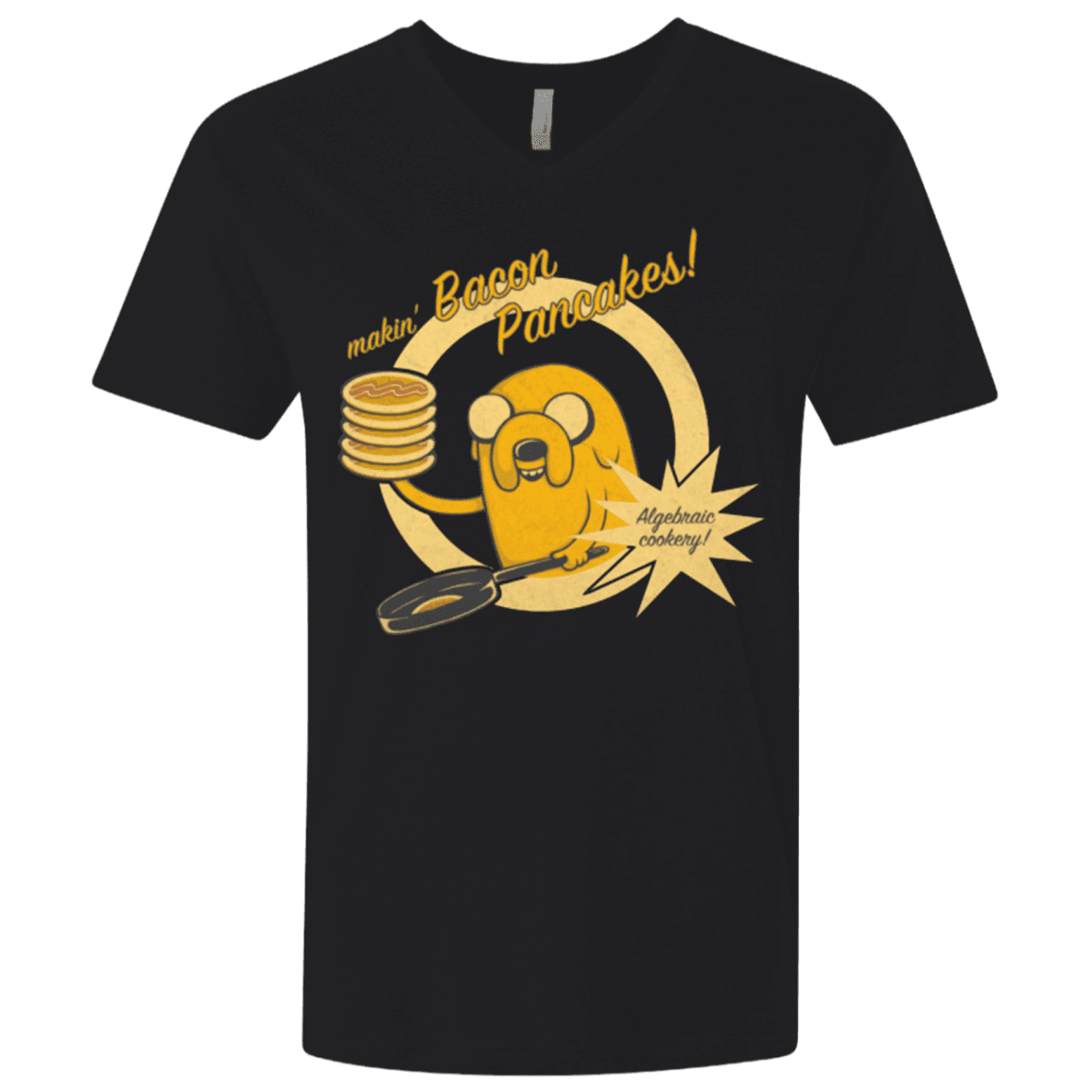 T-Shirts Black / X-Small Cooking Time Men's Premium V-Neck