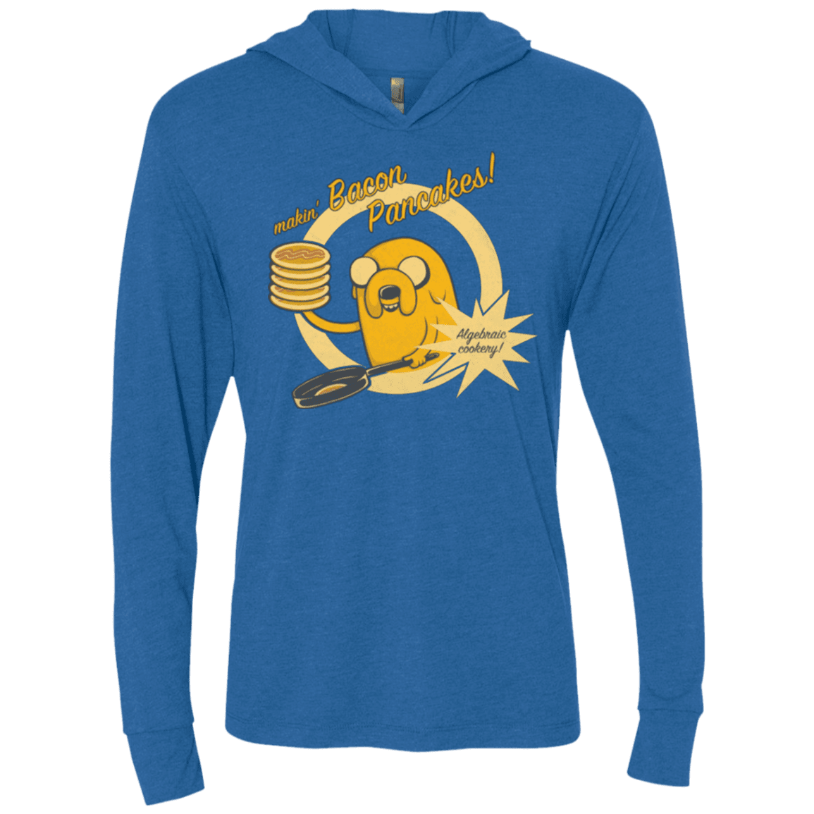 T-Shirts Vintage Royal / X-Small Cooking Time Triblend Long Sleeve Hoodie Tee