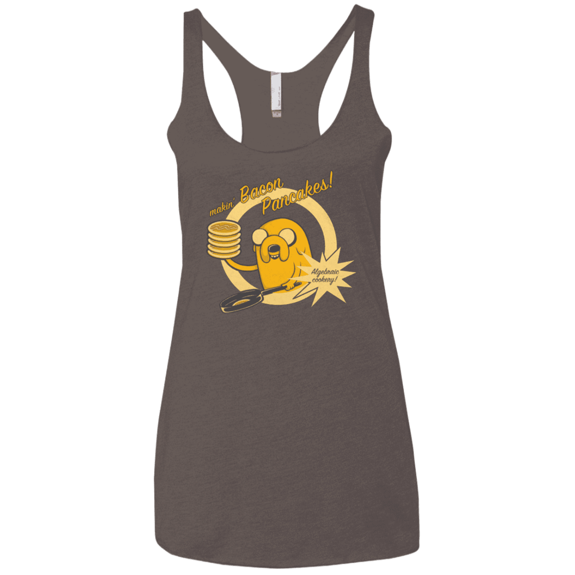 T-Shirts Macchiato / X-Small Cooking Time Women's Triblend Racerback Tank