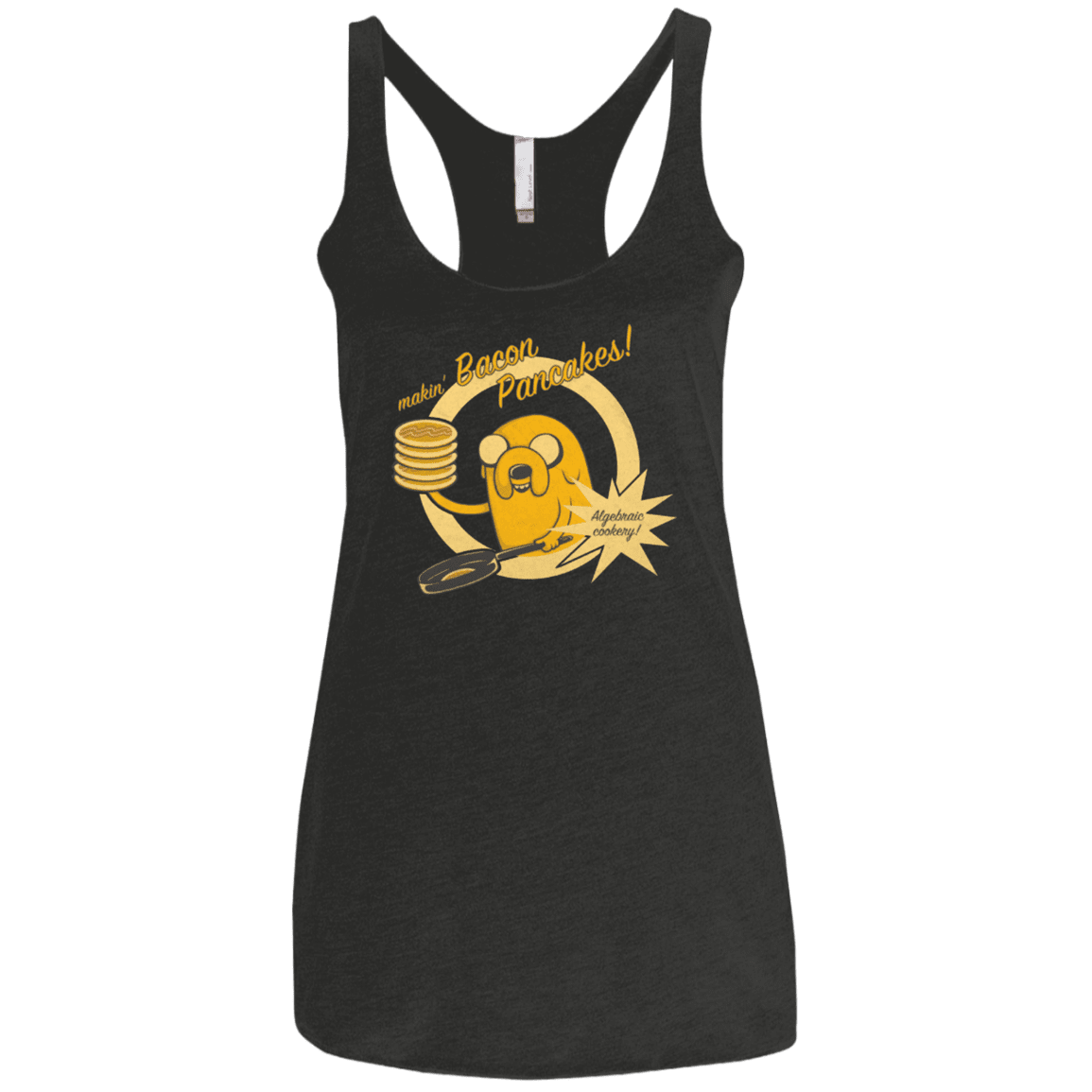 T-Shirts Vintage Black / X-Small Cooking Time Women's Triblend Racerback Tank