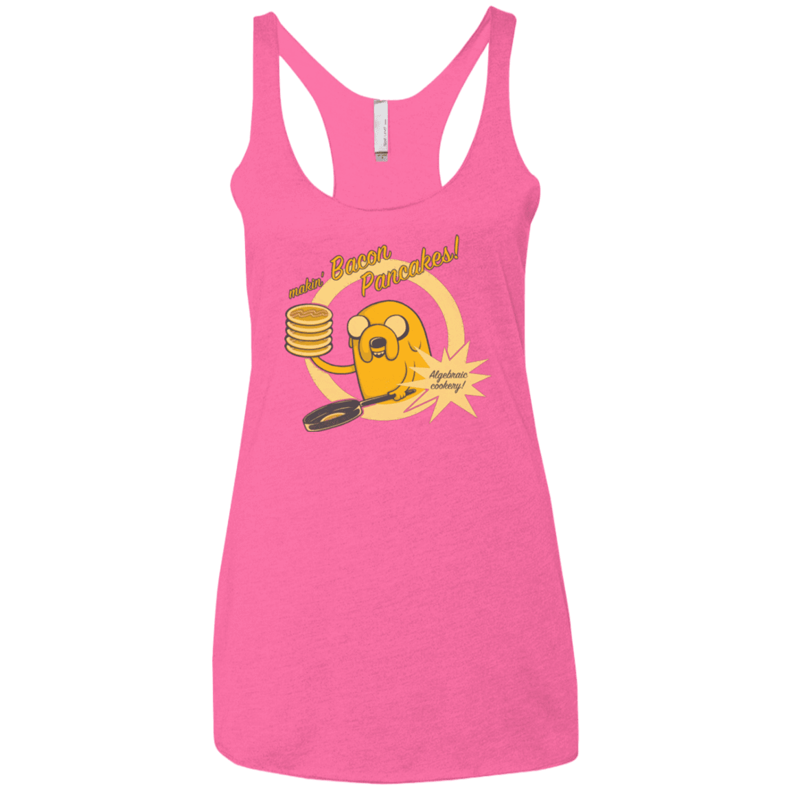 T-Shirts Vintage Pink / X-Small Cooking Time Women's Triblend Racerback Tank