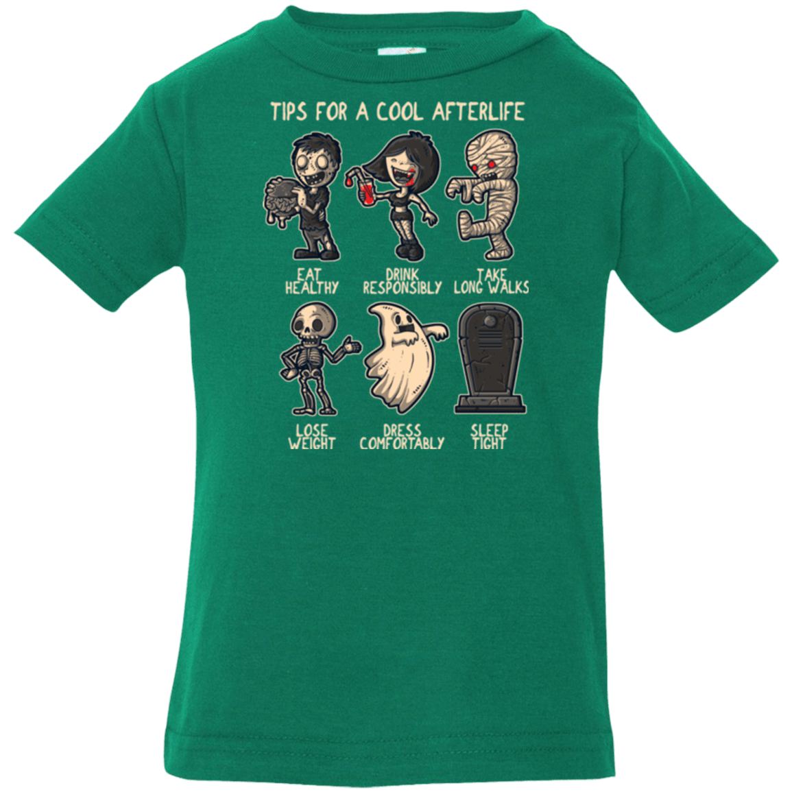 T-Shirts Kelly / 6 Months Cool Afterlife Infant Premium T-Shirt