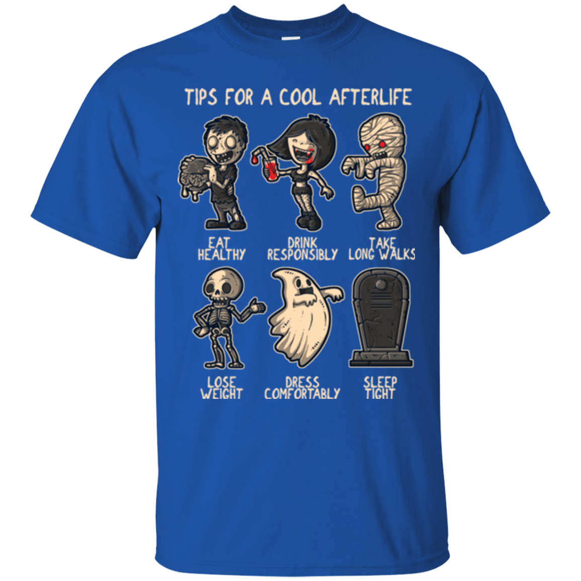 T-Shirts Royal / Small Cool Afterlife T-Shirt