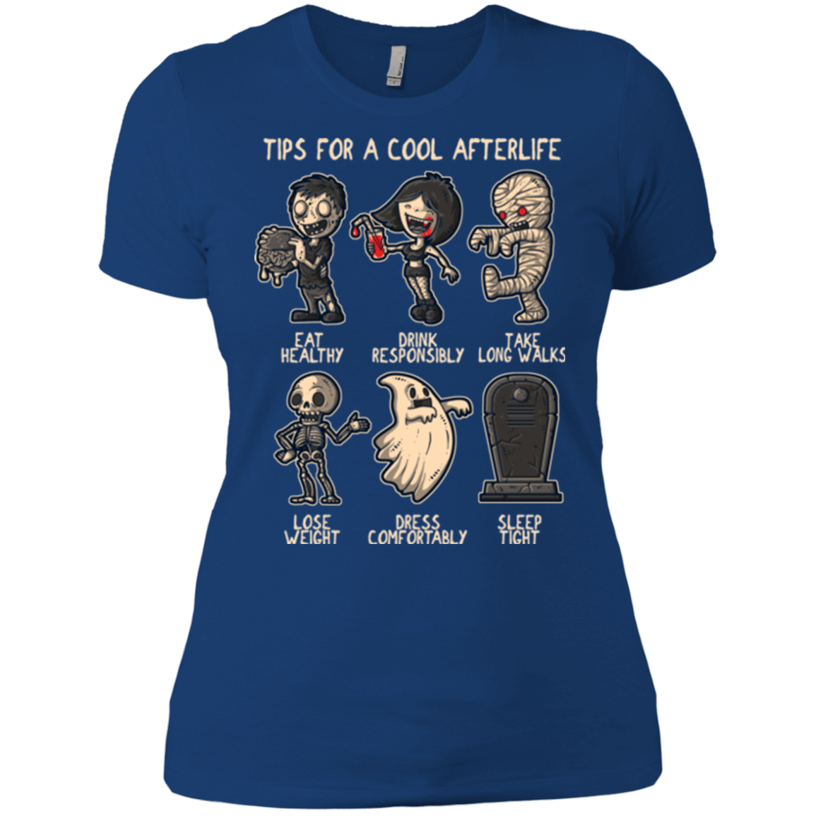 T-Shirts Royal / X-Small Cool Afterlife Women's Premium T-Shirt