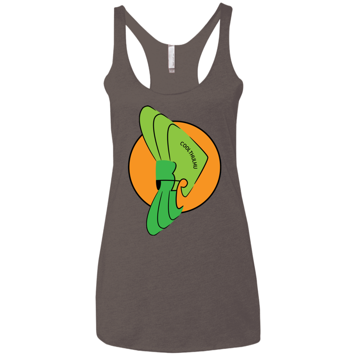 T-Shirts Macchiato / X-Small Coolthulhu Women's Triblend Racerback Tank