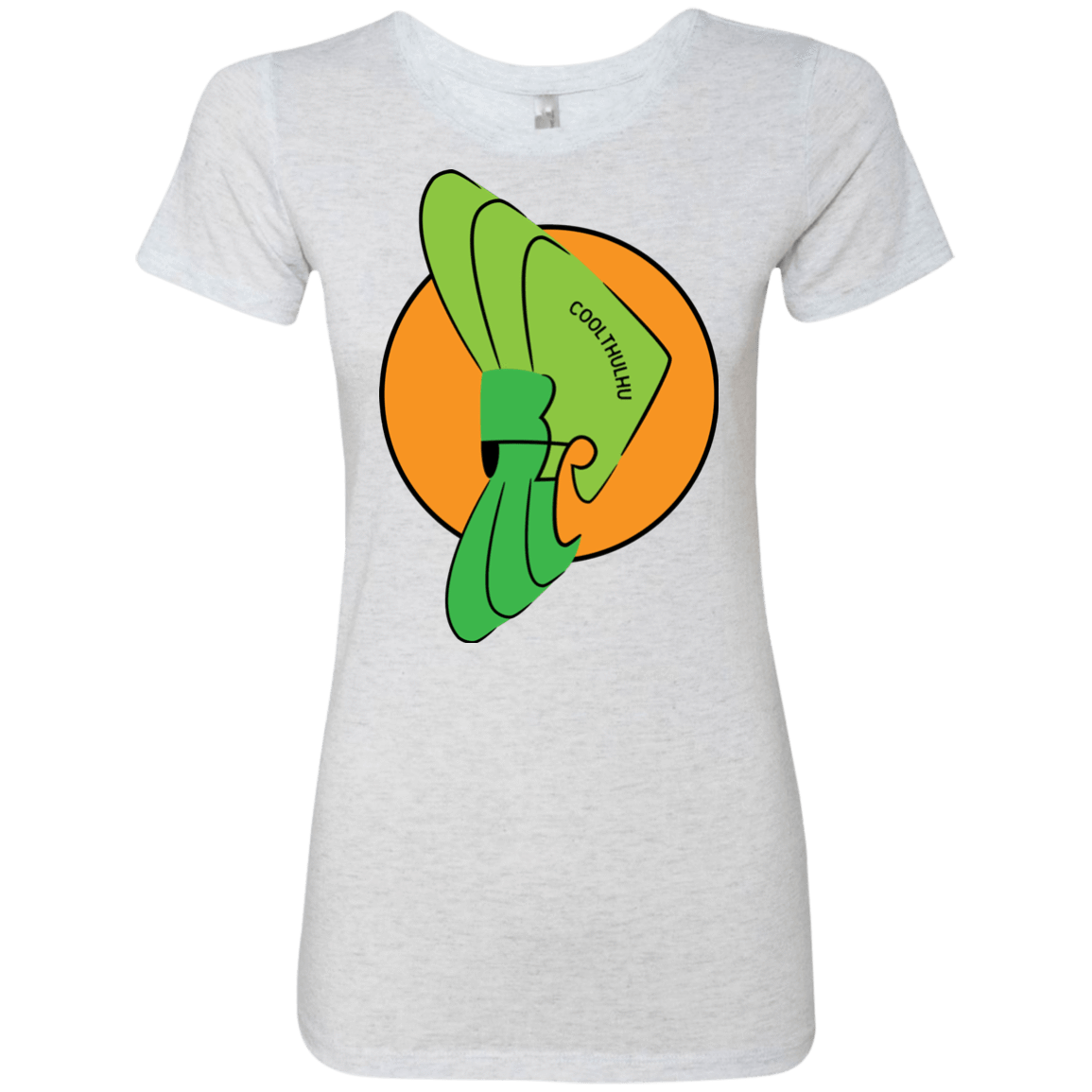 T-Shirts Heather White / S Coolthulhu Women's Triblend T-Shirt