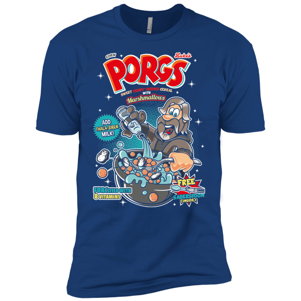 T-Shirts Royal / YXS Corn Porgs Boys Premium T-Shirt