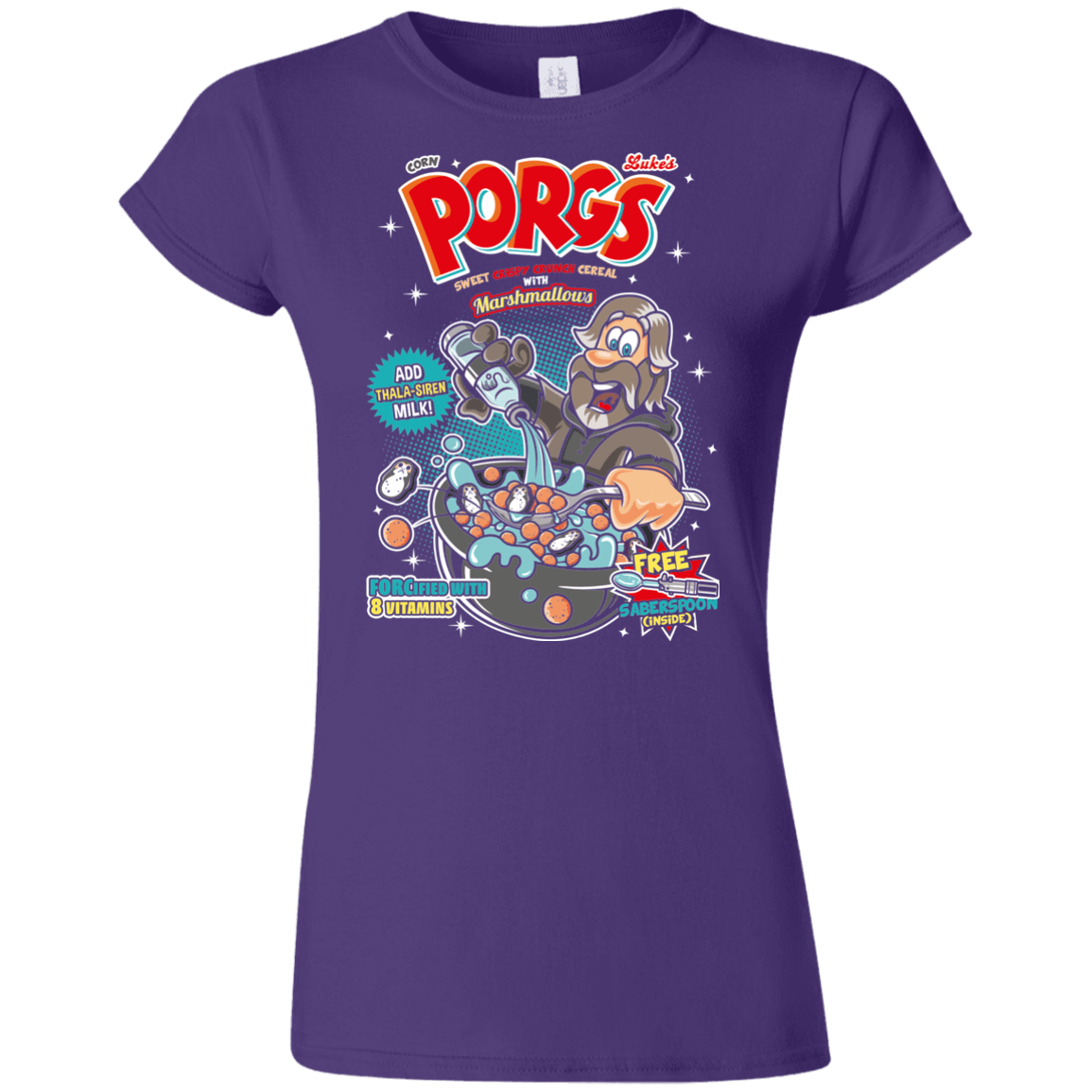 Corn Porgs Junior Slimmer-Fit T-Shirt