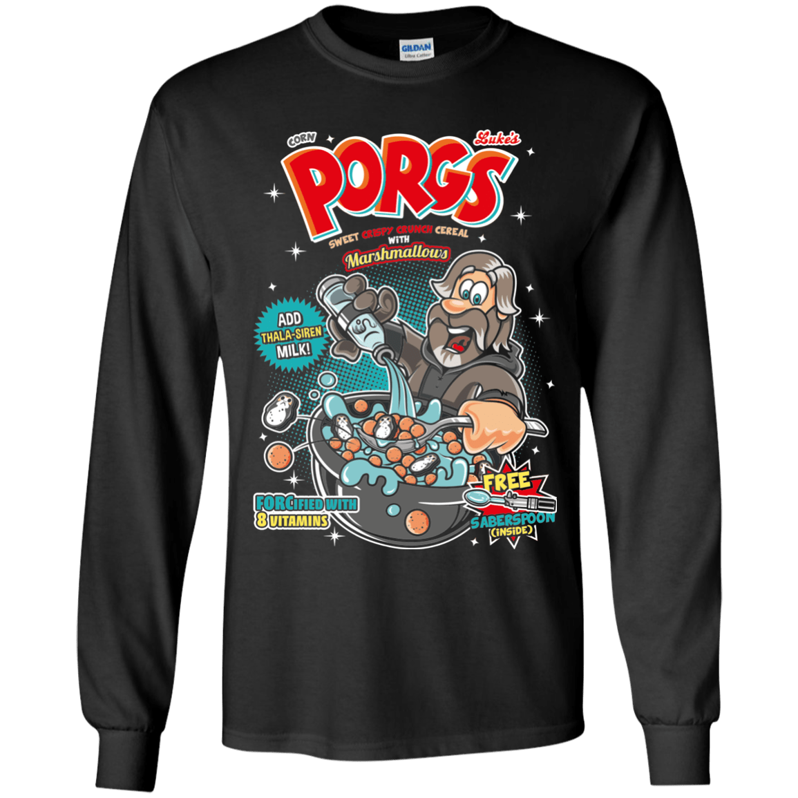 Corn Porgs Youth Long Sleeve T-Shirt