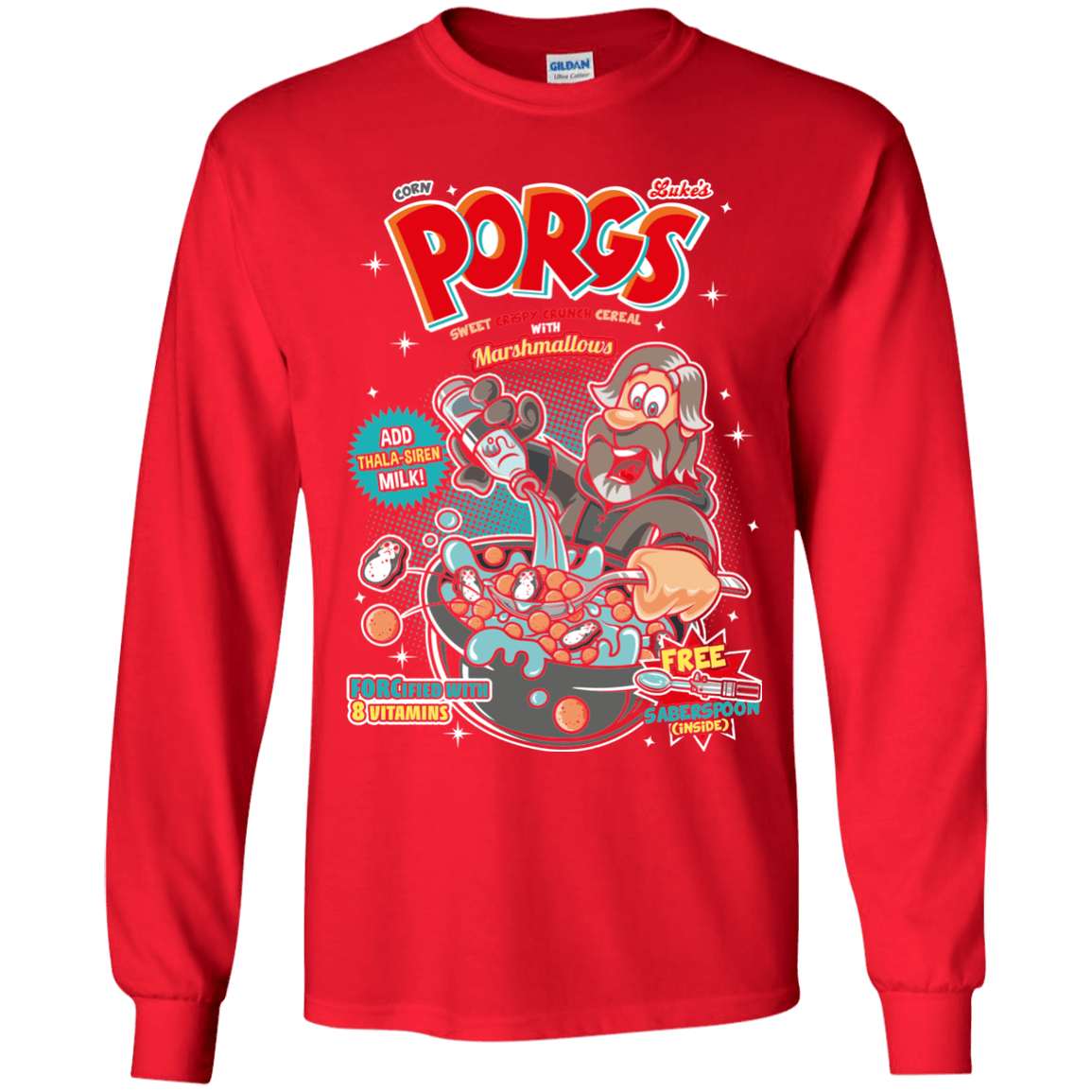 Corn Porgs Youth Long Sleeve T-Shirt