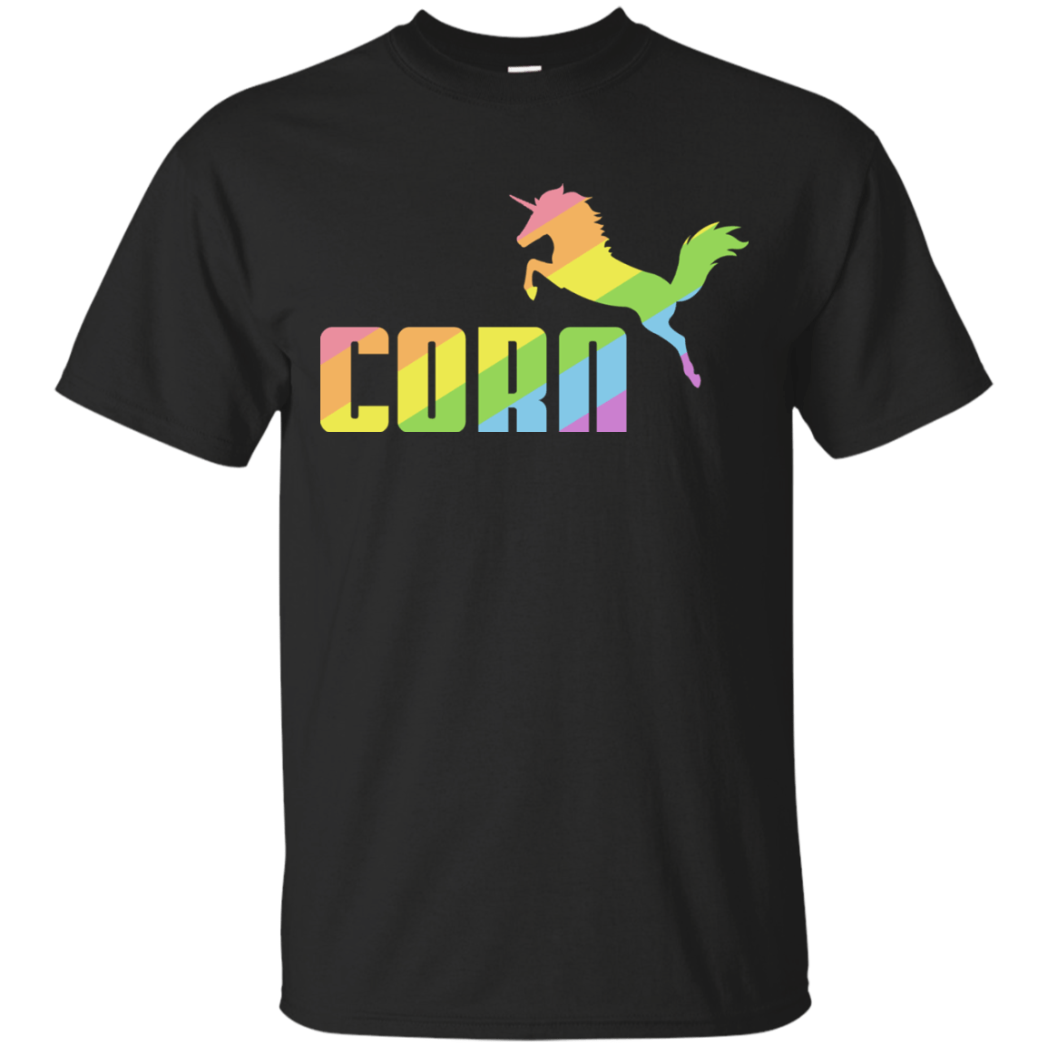 T-Shirts Black / S Corn T-Shirt