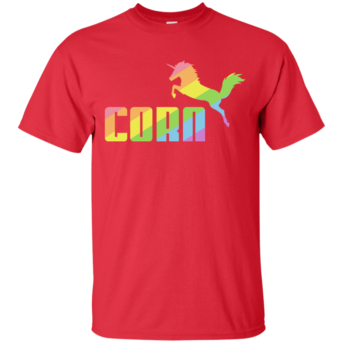 T-Shirts Red / S Corn T-Shirt