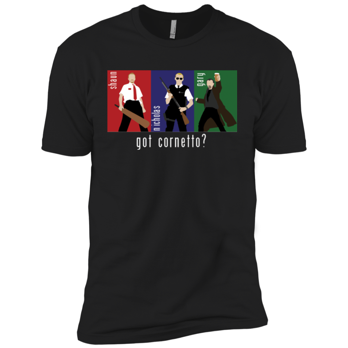 T-Shirts Black / YXS Cornetto Boys Premium T-Shirt