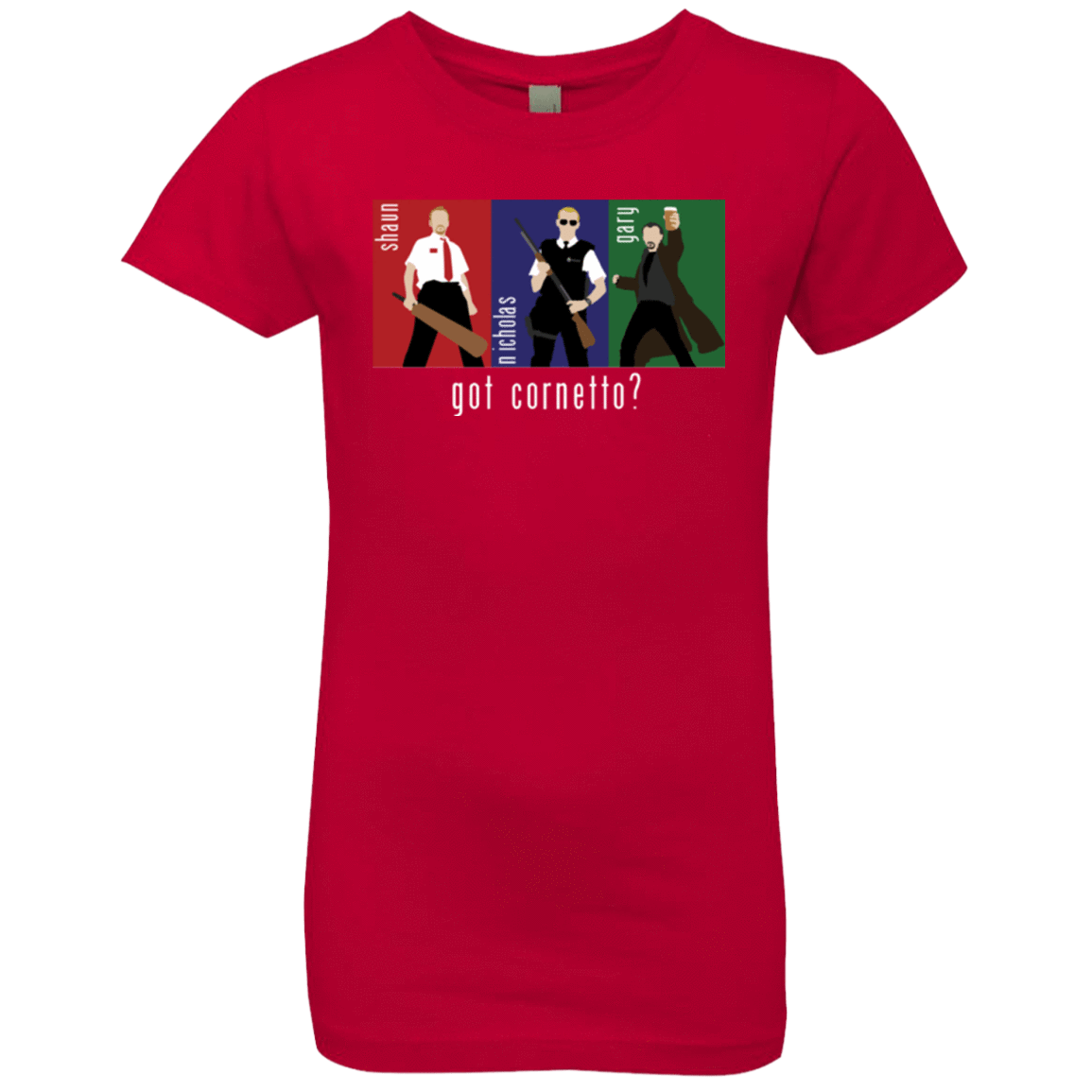 T-Shirts Red / YXS Cornetto Girls Premium T-Shirt
