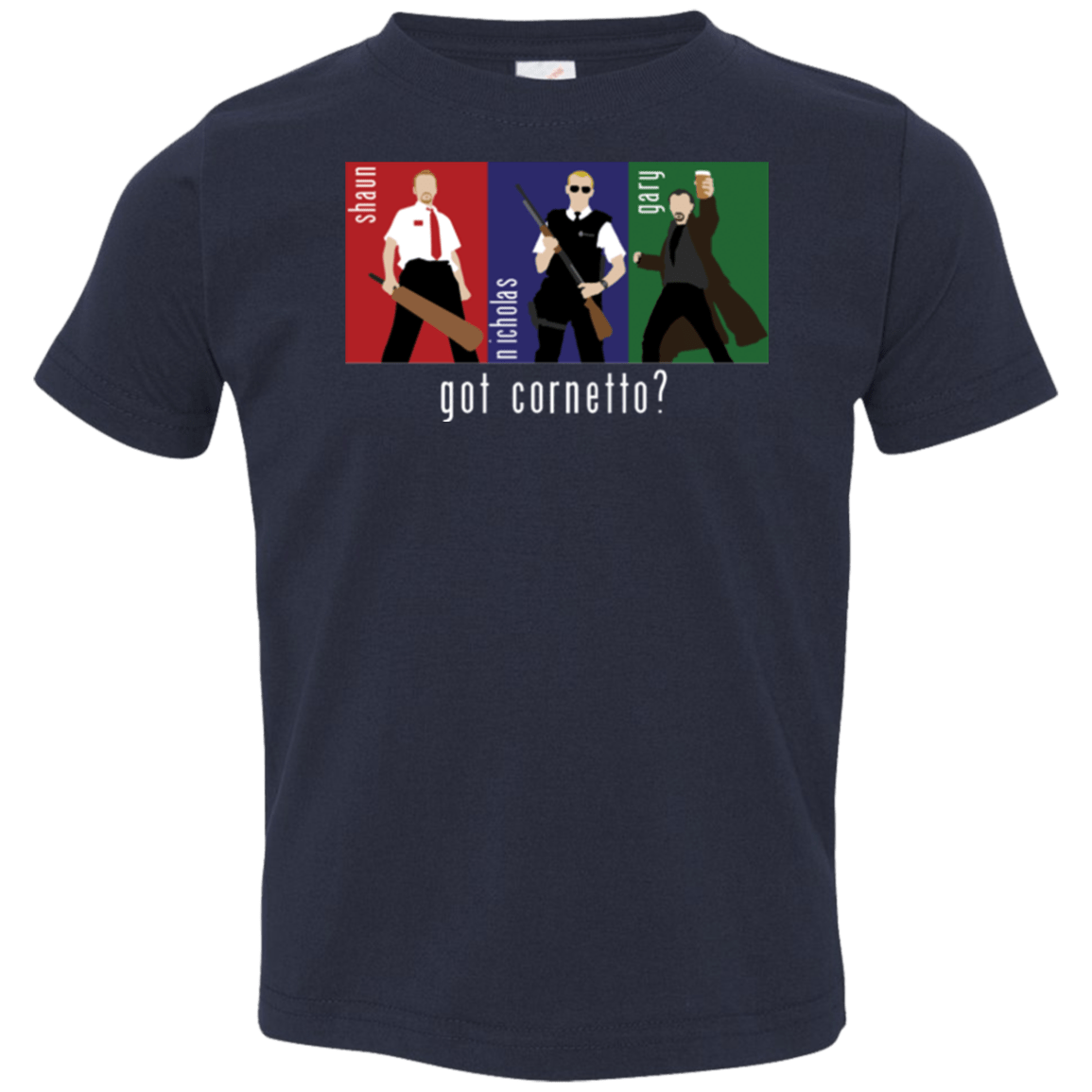 T-Shirts Navy / 2T Cornetto Toddler Premium T-Shirt