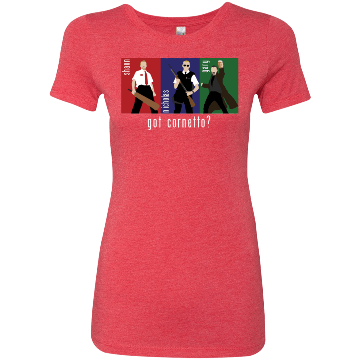 T-Shirts Vintage Red / Small Cornetto Women's Triblend T-Shirt