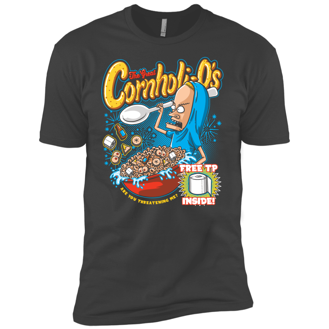 T-Shirts Heavy Metal / YXS Cornholi-O's Boys Premium T-Shirt