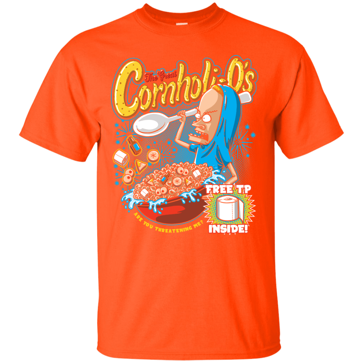 T-Shirts Orange / S Cornholi-O's T-Shirt