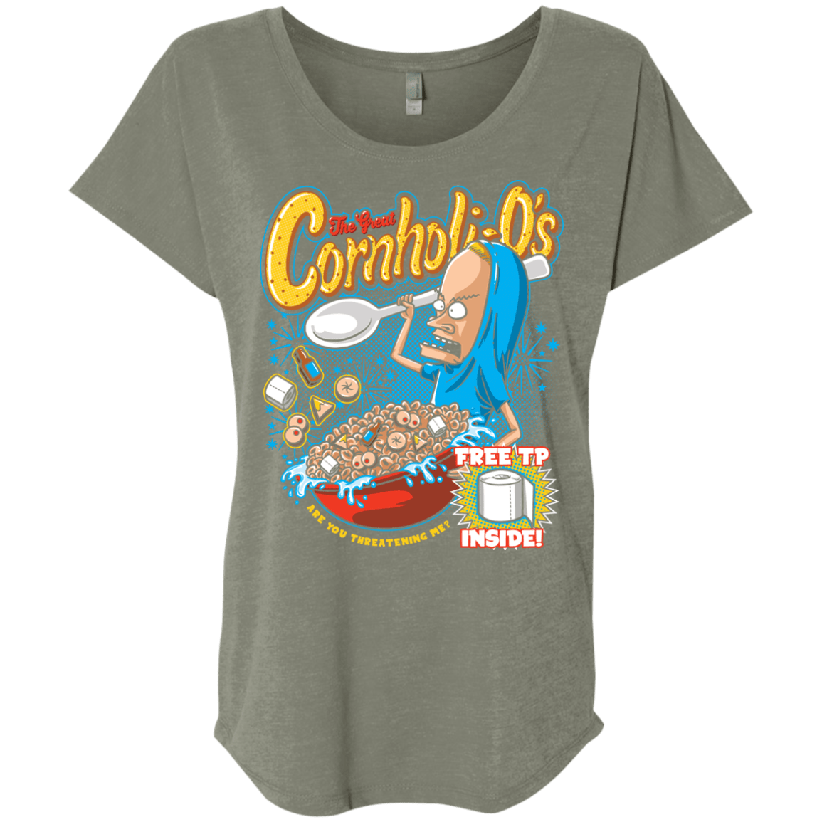 Cornholi-O's Triblend Dolman Sleeve