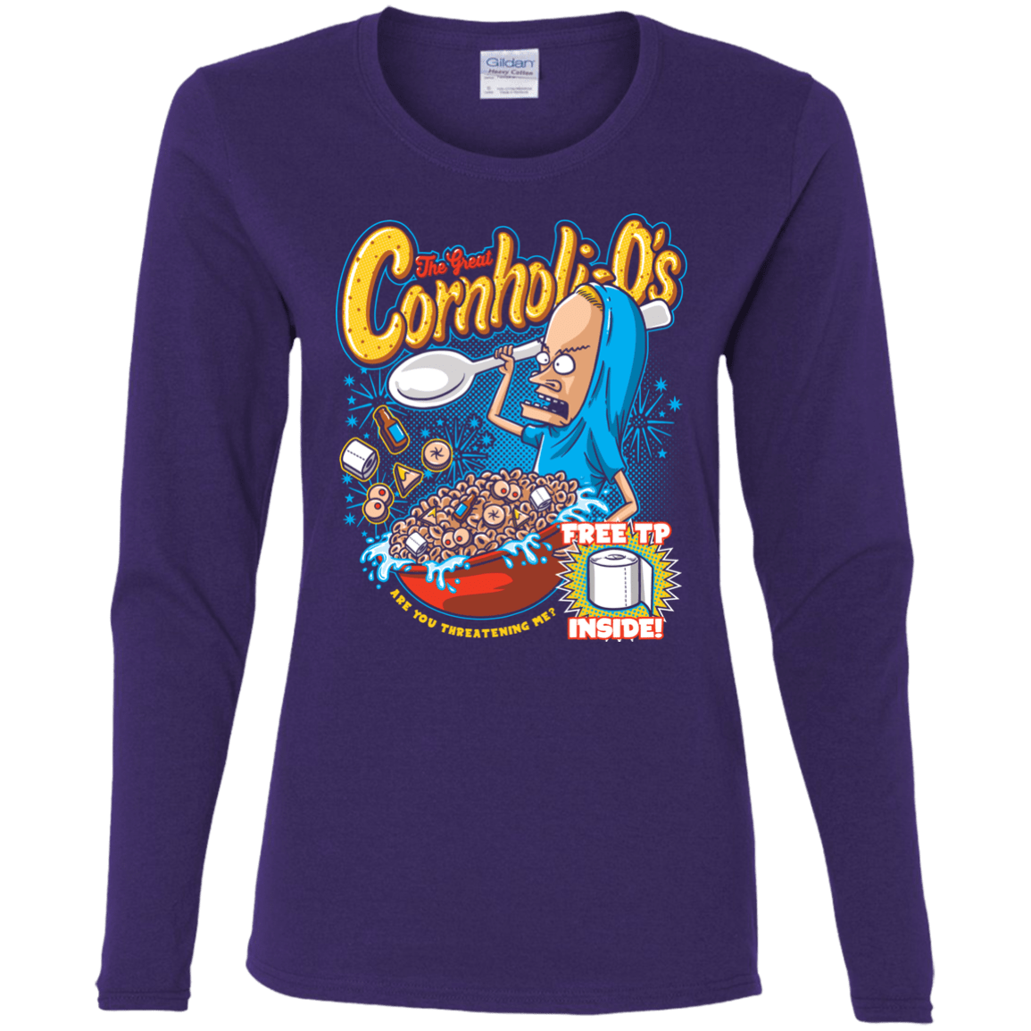 Cornholi-O's Women's Long Sleeve T-Shirt