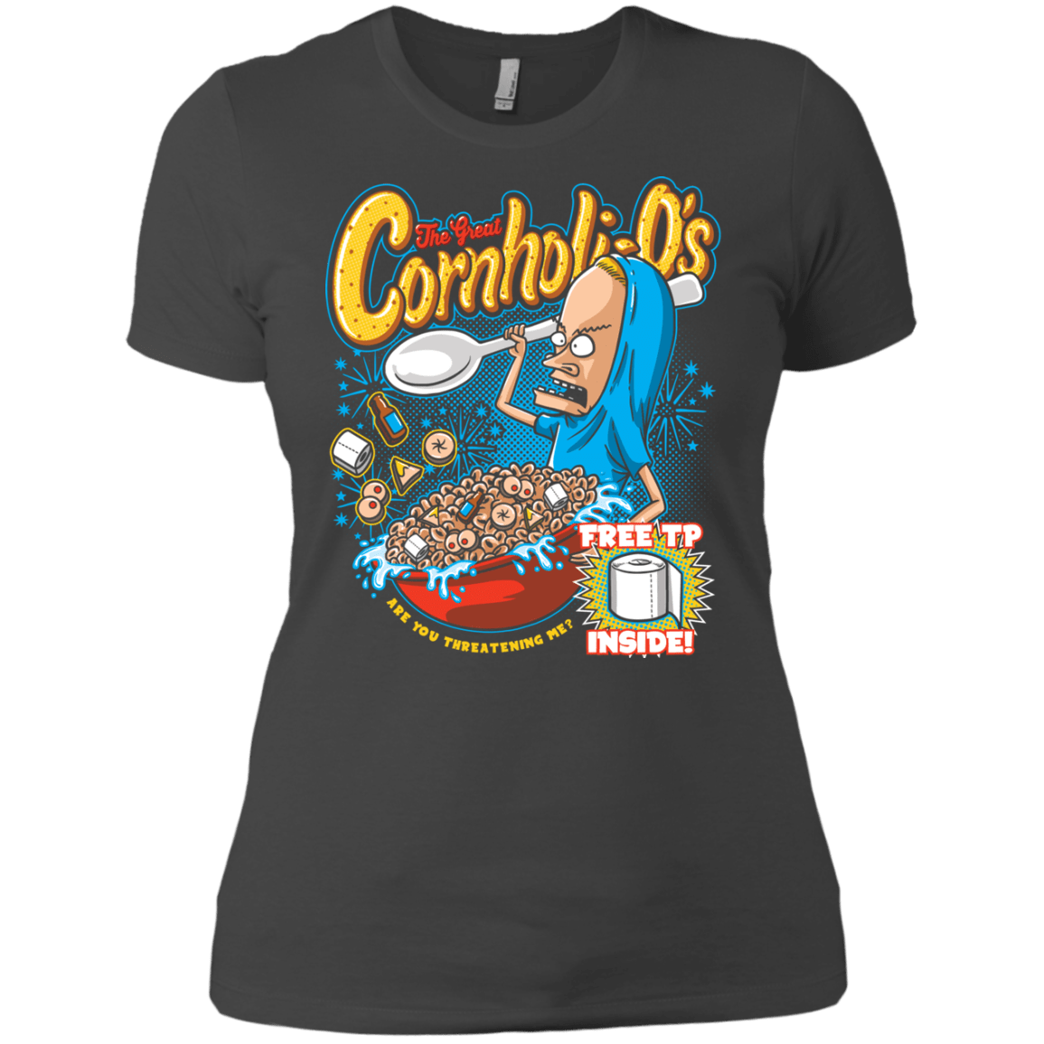 Cornholi-O's Women's Premium T-Shirt