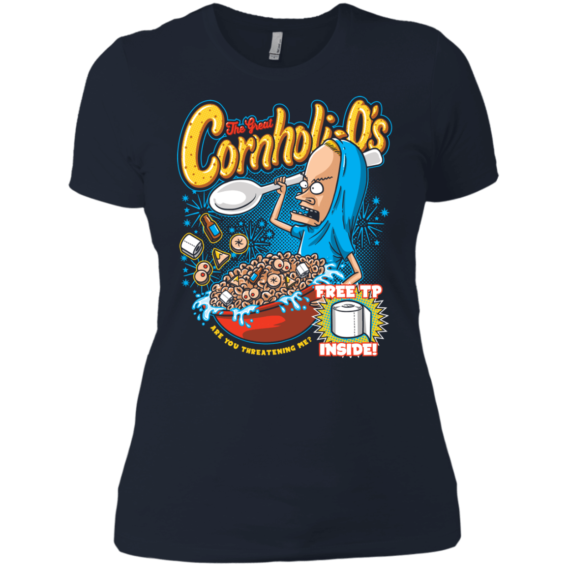 Cornholi-O's Women's Premium T-Shirt