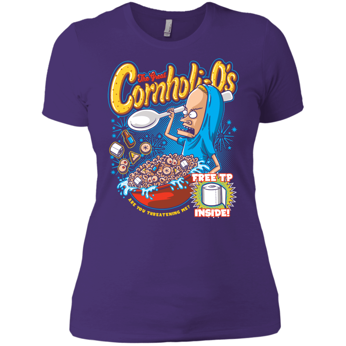 Cornholi-O's Women's Premium T-Shirt