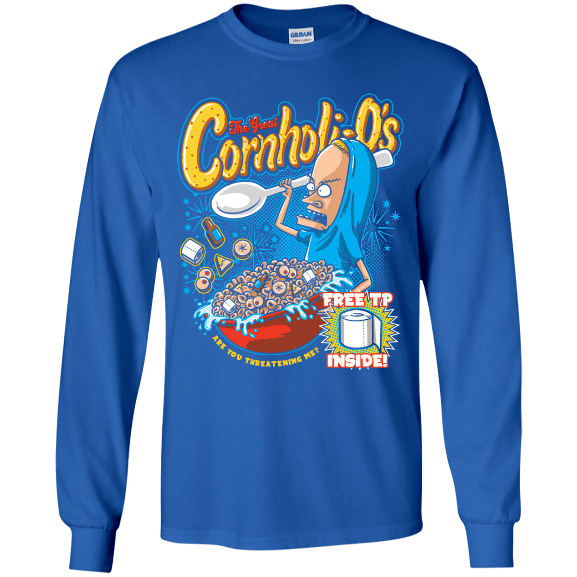 Cornholi-O's Youth Long Sleeve T-Shirt